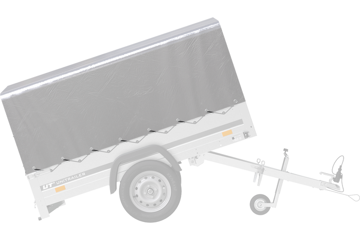 Váztakaró h-800 UNITRAILER ponyva pótkocsihoz 200x125cm GARDEN 201 KIPP