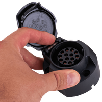 KAMAR 13-tűs vonóhorog-aljzat