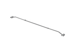 Lapos ponyvatartó ProPlus utánfutóhoz 340918V01, állítható 152–220 cm