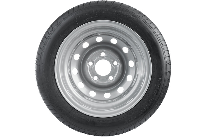 Megerősített pótkocsi kerék LINGLONG GUMIABRONCS 195/50 R13C 104/101N UNITRAILER FELNI 5.5Jx13"H2 5x112 ET:30