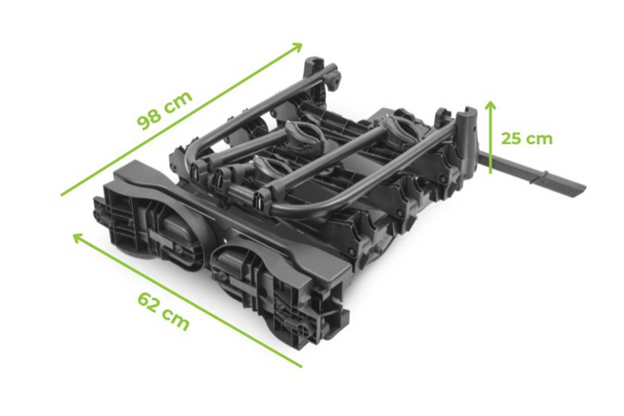 Green Valley Discovery 4 - vonóhorogra szerelhető kerékpártartó