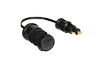 DIN adapter szivargyújtó foglalathoz LAMP 39028 adapter 12/24V 8A