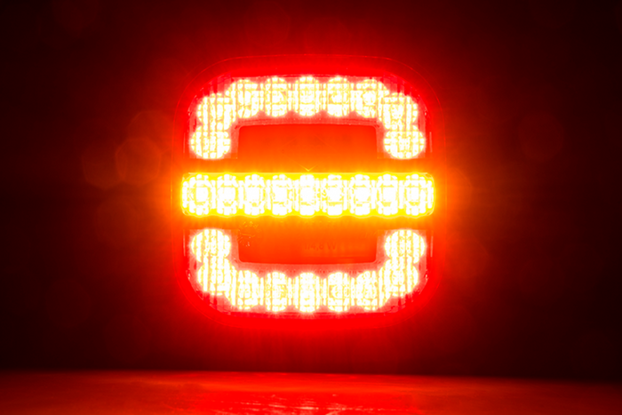 HORPOL ROCA LZD2800 LED hátsó lámpa 3 funkciós univerzális