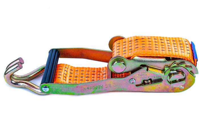 Négy darabos UNITRAILER 8m/50mm/5t szállítószalag-készlet feszítővel