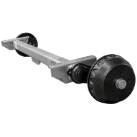 KNOTT VGB18MV fékezett tengely pótkocsihoz/szállítóhoz 1800kg 1400mm 1900mm 5x112