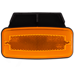 HORPOL LD 2765 LED-es helyzetjelző lámpa, narancssárga, univerzális, tartóval