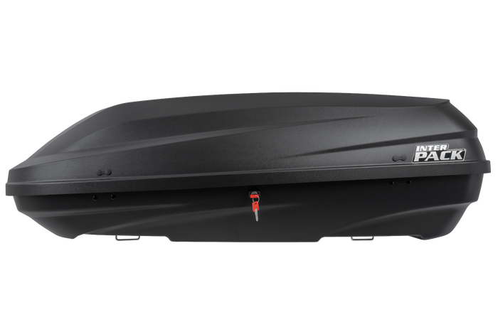 Inter Pack Stella 440 tetőbox, matt fekete