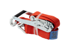 UNITRAILER 4m/50mm/5t piros szállítószalag feszítővel