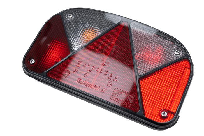 ASPÖCK Multipoint II hátsó lámpa 6 funkciós bal oldali