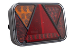 Hátsó lámpa FRISTOM FT-270 LED CANBUS 6 funkciós bal