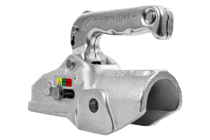 WINTERHOFF WW 350-RB-K1414 gömbfejű vonóhorog 3500 kg-os pótkocsihoz, 50 mm-es csővonórúddal, öntöttvas