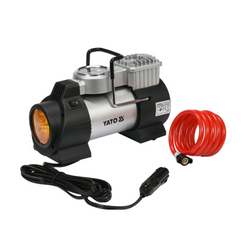 YATO YT-73460 autókompresszor LED lámpával 12V 180W