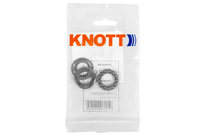Csapágy KNOTT TK60/ATK60 támasztókerékhez 30x17mm