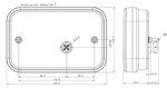 Hátsó lámpa FRISTOM FT-270 LED CANBUS 6 funkciós bal