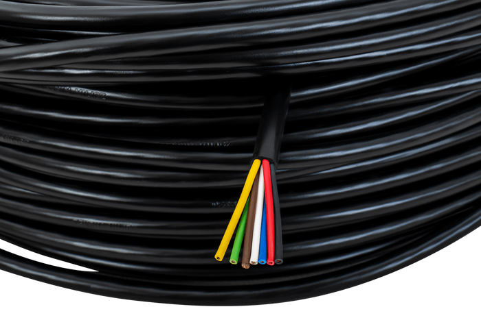 TEXSIM YLY-S 7x0,75 héteres elektromos kábel - 1m