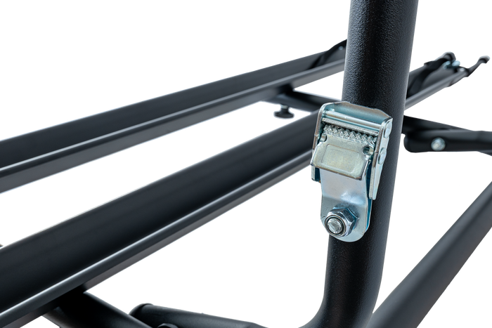 Peruzzo Brennero 4x4 pótkerék kerékpártartó - 2 kerékpáros tartó sínekkel (fekete)