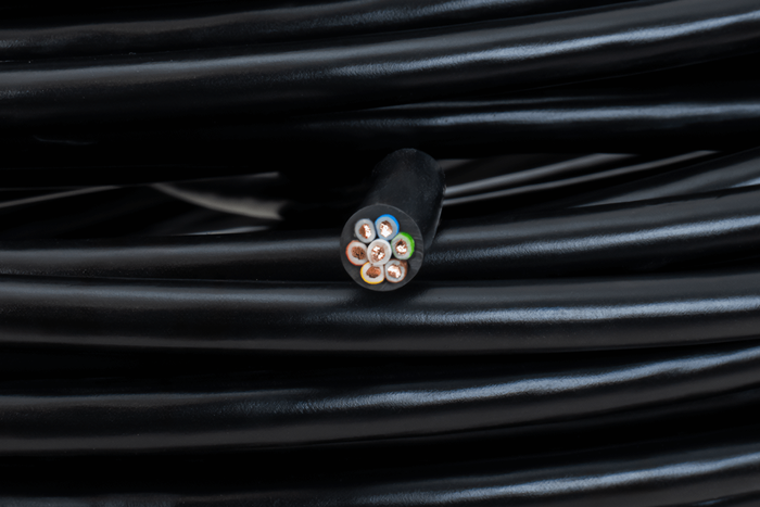 TEXSIM YLY-S 7x1 héteres elektromos kábel - 1m