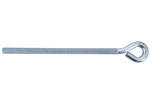 DROMET HO M10x225 építési horog zárt (szemes) véggel