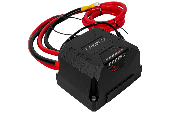 Elektromos csörlő PRESKO RAPTOR 13.5FS 12V 6130kg-os utánfutóhoz 24m kötéllel