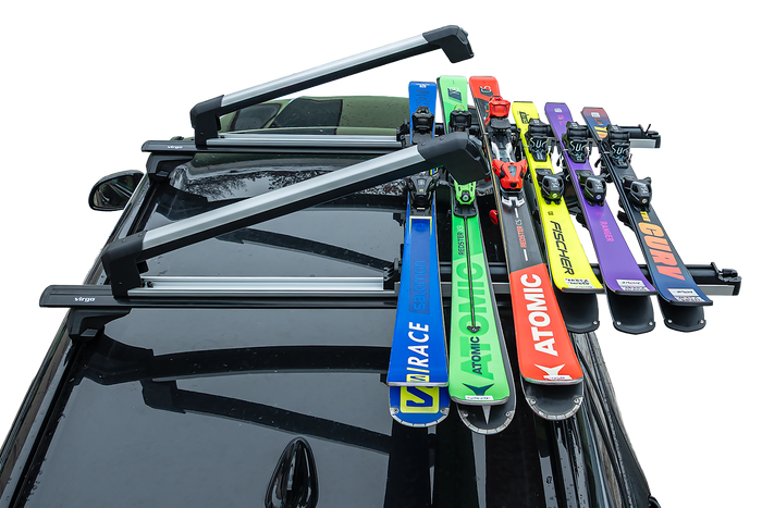 Inter Pack Frostline 6 - kihúzható alumínium síléctartó 6 pár síléchez vagy 4 snowboardhoz