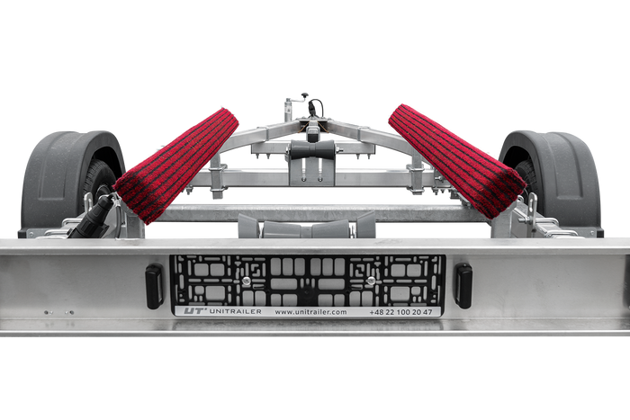 UNITRAILER lapos oldaltámasz, 200 cm hosszú, 30 cm magas hajóutánfutóhoz
