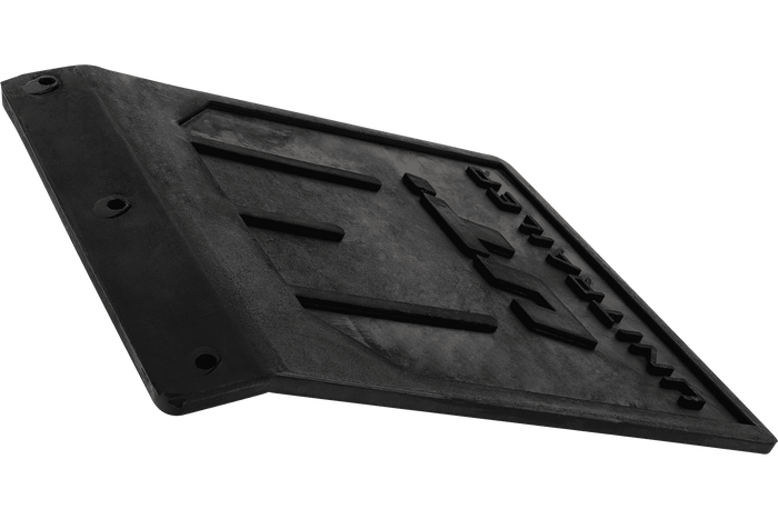 UNITRAILER gumi sárfogó, hajlított sárvédő borítás, 185/233mm