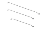 Lapos ponyvatartó ProPlus utánfutóhoz 340918V01, állítható 152–220 cm