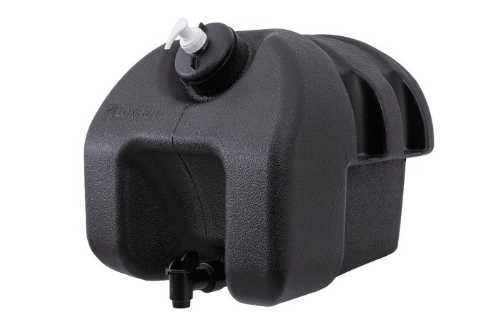 LOKHEN 18 literes víztartály buszpótkocsihoz szappanadagolóval