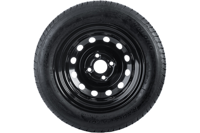 LINGLONG GUMIABRONCS 155/70 R13 75N UNITRAILER FELNI fekete 4Jx13"H2 4x100 ET:30