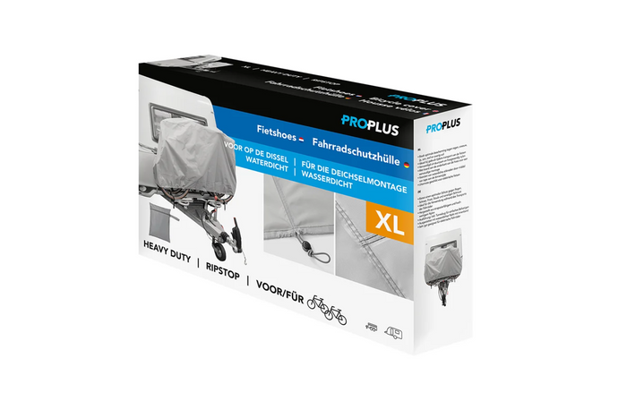 XL borítás a ProPlus 330289V01 utánfutós vonóhorgos kerékpártartóhoz 2 kerékpárhoz