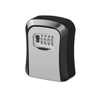 Kulcsos széf kombinációs zárral ProPlus 540254 kültéri kódszekrény