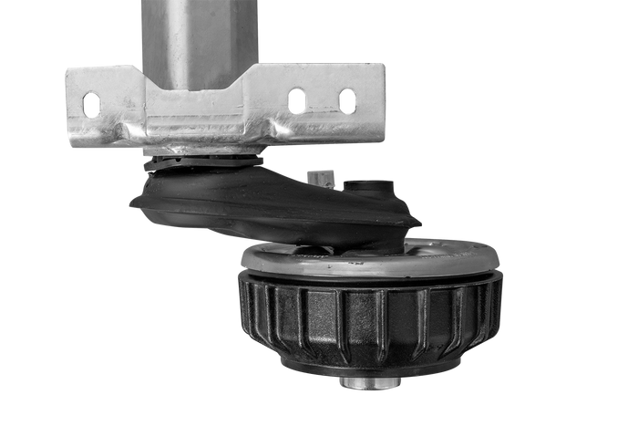 AL-KO COMPACT fékező tengely pótkocsihoz/szállítóhoz 1500kg 1600mm 2050mm 5x112