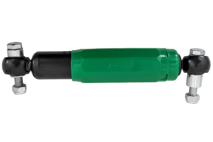 AL-KO nyolcszögletű lengéscsillapító pótkocsi tengelyekhez 900-1600 kg-os teherbírással, egyes és tandem tengelyekhez