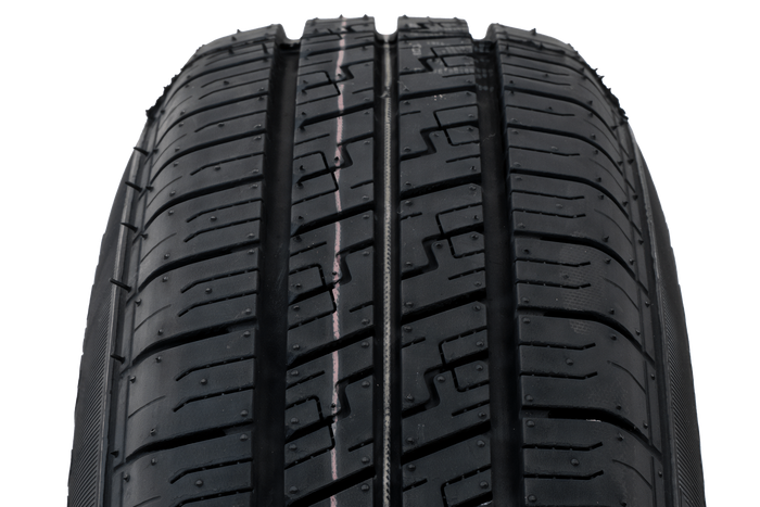 Erősített pótkocsi kerék KENDA GUMIABRONCS 165/80 R13C 96/94N ALU FELNI STARCO polírozott 5Jx13"H2 5x112 ET:30
