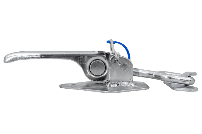 Oldalsó vonóhorog STEELPRESS ZB-15A+Z-15 rögzítővel, a pótkocsi oldalának teljes excentrikus lezárása