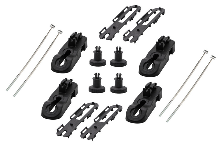 Inter Pack Stella 480 ezüst kevlár tetőbox (flexi fit G2)