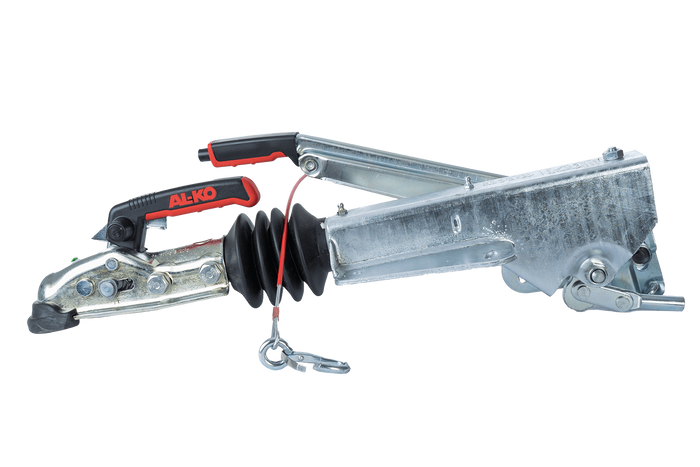 AL-KO 60S/2 ráfutószerkezet AK161 vonóhoroggal 750 kg-os pótkocsihoz V-típusú vonórúddal