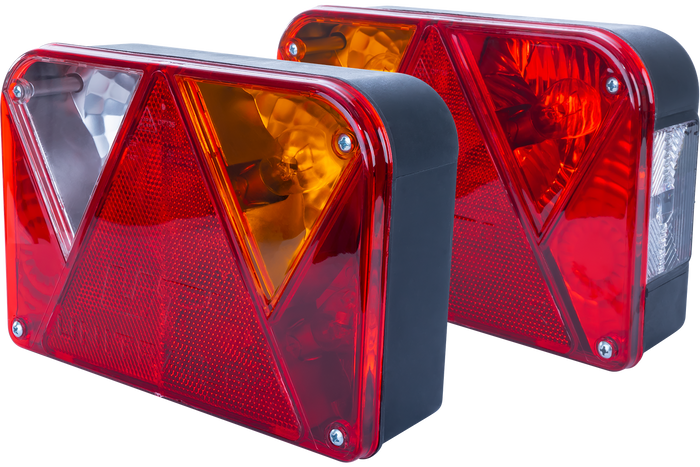 Lámpakészlet: DOBPLAST hátsó lámpák + DOBPLAST LED oldalsó helyzetjelző lámpák + MANTES 7m 13 tűs kábelköteg + gyorscsatlakozók