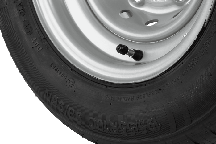Megerősített pótkocsi kerék KENDA GUMIABRONCS 195/55 R10C 98/96N KENDA FELNI 6Ix10"H2 5x112 ET:-4