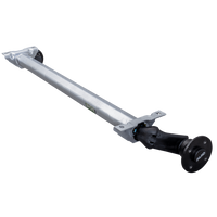 AL-KO OPTIMA fékezetlen pótkocsi tengely 750kg 1130mm 1443mm 4x100