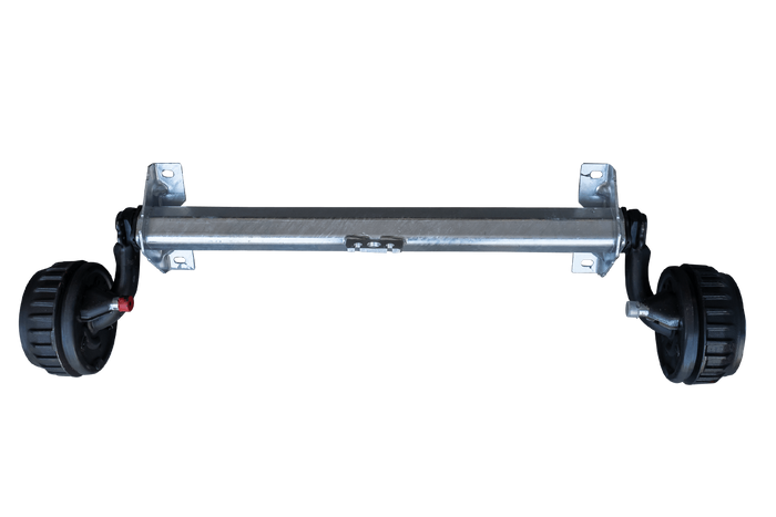 AL-KO COMPACT fékező tengely pótkocsihoz/szállítóhoz 750kg 700mm 1100mm 5x112