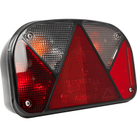 ASPÖCK Multipoint II hátsó lámpa 6 funkciós bal oldali