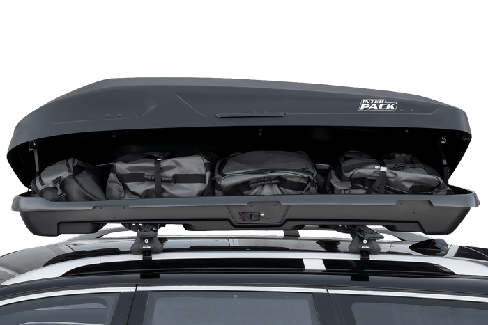 Inter Pack Monsun PRO L tetőbox, matt fekete