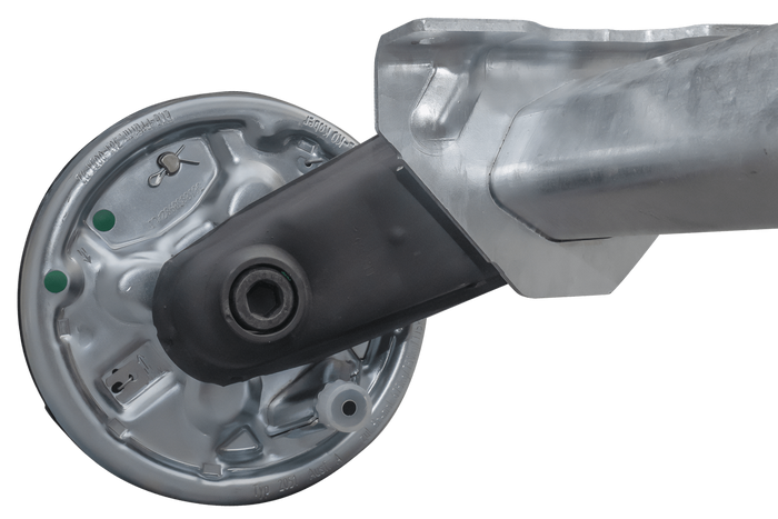 AL-KO COMPACT fékező tengely pótkocsihoz/szállítóhoz 1000kg 1685mm 2180mm 5x112