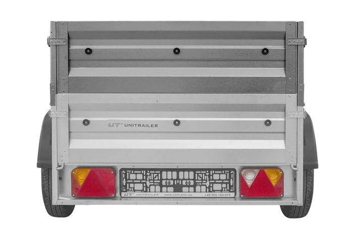 BIS oldalak az UNITRAILER GARDEN TRAILER 200 KIPP pótkocsihoz