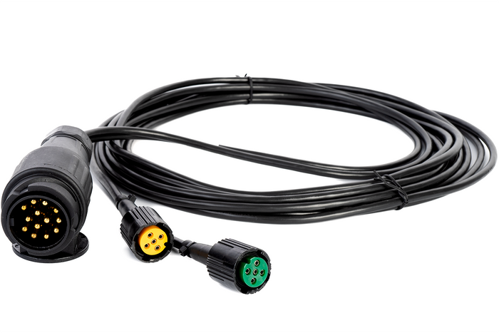 ASPÖCK MULTIPOINT II hátsó lámpák + MANTES 5m 13-tűs kábelköteg