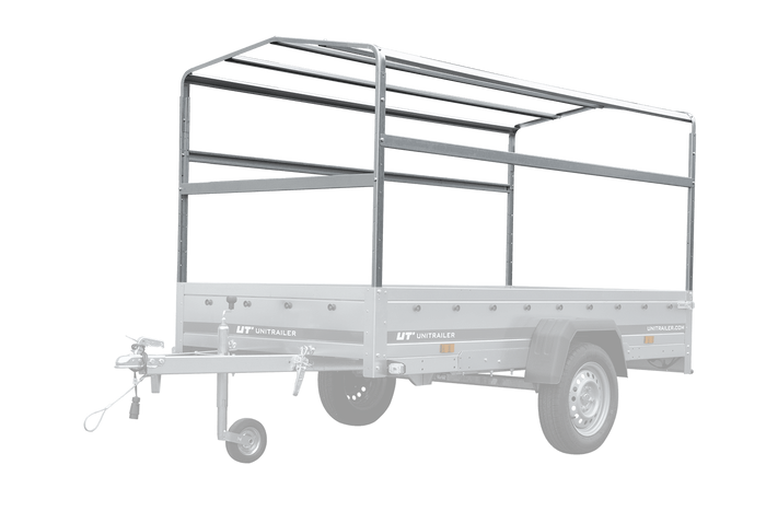 H-1100 keret ponyvás utánfutó takaróhoz UNITRAILER GARDEN TRAILER 264 és 264/2KIPP 