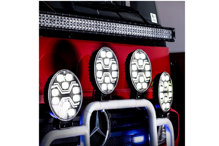 LED munkalámpa reflektor KAMAR X-SPIDER TOXIC L3440 10xLED 80W