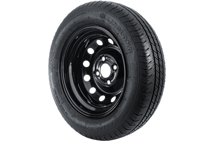 LINGLONG GUMIABRONCS 155/70 R13 75N UNITRAILER FELNI fekete 4Jx13"H2 4x100 ET:30