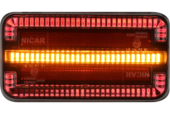 TT Technology TT.12025 LED hátsó lámpák 3 funkciós bal + jobb, mágneses